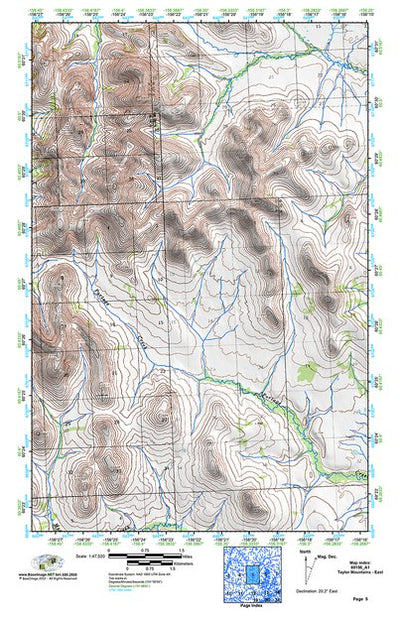 (60156a1) Page 005 Taylor Mountains - East Preview 1