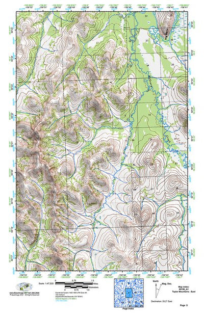 (60156a1) Page 009 Taylor Mountains - East Preview 1