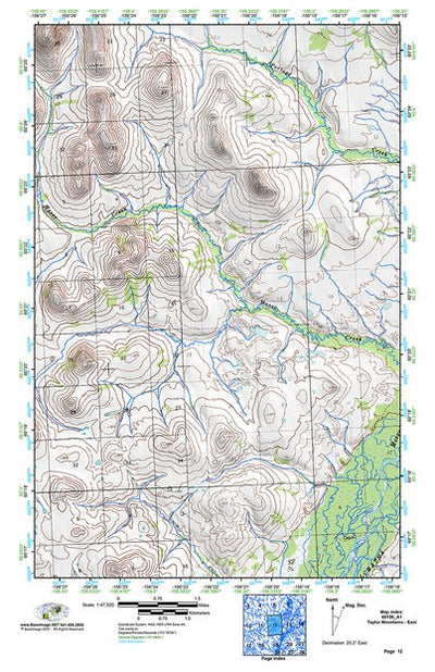 (60156a1) Page 012 Taylor Mountains - East Preview 1