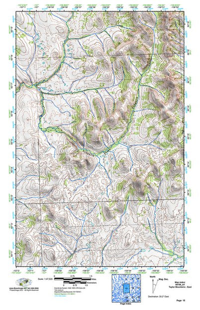 (60156a1) Page 015 Taylor Mountains - East Preview 1