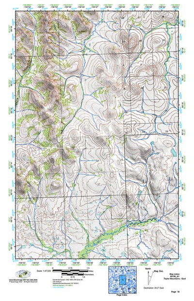 (60156a1) Page 016 Taylor Mountains - East Preview 1
