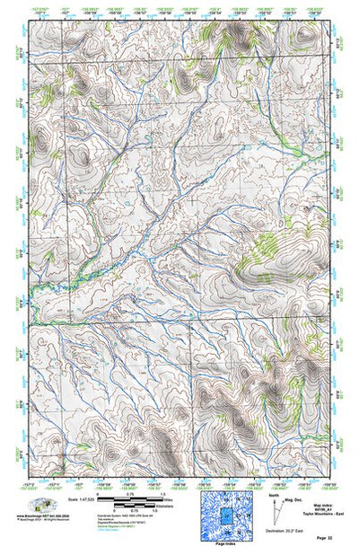 (60156a1) Page 022 Taylor Mountains - East Preview 1