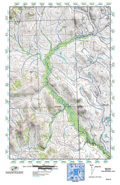(60156a1) Page 023 Taylor Mountains - East Preview 1