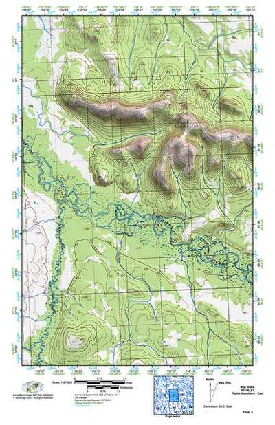 (60156e1) Page 005 Taylor Mountains - East Preview 1