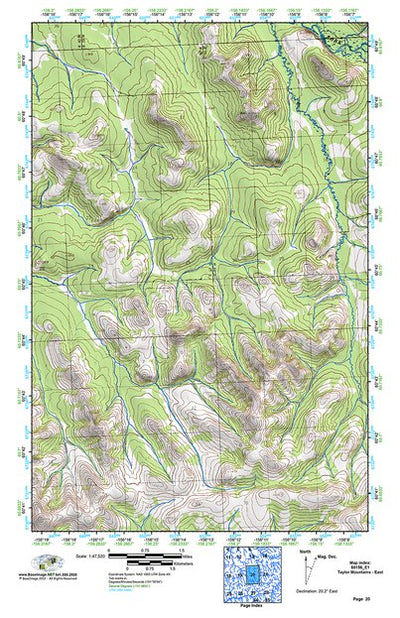 (60156e1) Page 020 Taylor Mountains - East Preview 1