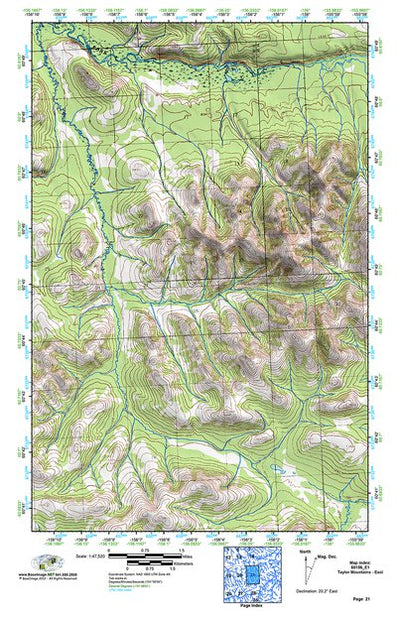 (60156e1) Page 021 Taylor Mountains - East Preview 1