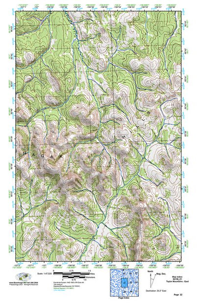 (60156e1) Page 022 Taylor Mountains - East Preview 1