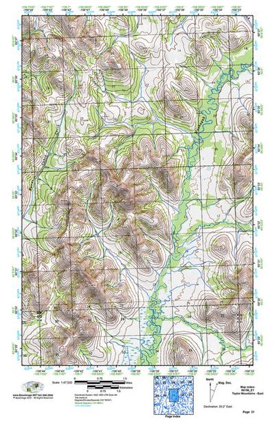 (60156e1) Page 031 Taylor Mountains - East Preview 1