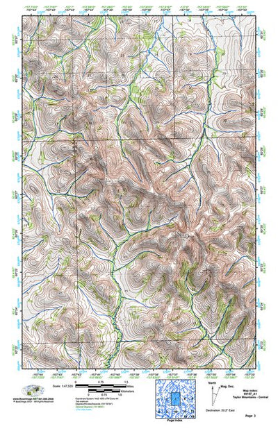 (60157a1) Page 003 Taylor Mountains - Central Preview 1