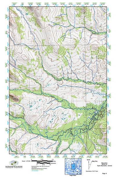 (60157a1) Page 008 Taylor Mountains - Central Preview 1