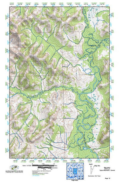 (60157a1) Page 012 Taylor Mountains - Central Preview 1