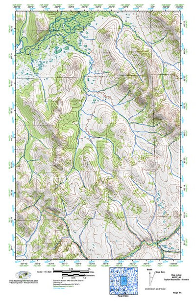 (60157a1) Page 014 Taylor Mountains - Central Preview 1