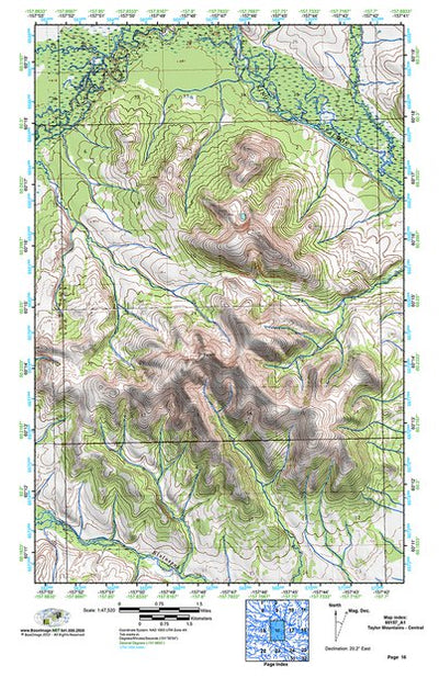 (60157a1) Page 016 Taylor Mountains - Central Preview 1