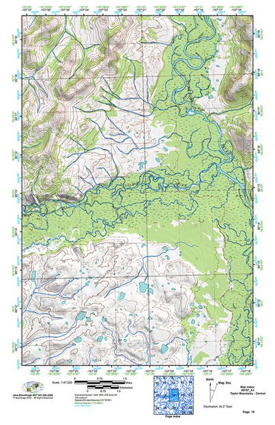 (60157a1) Page 019 Taylor Mountains - Central Preview 1