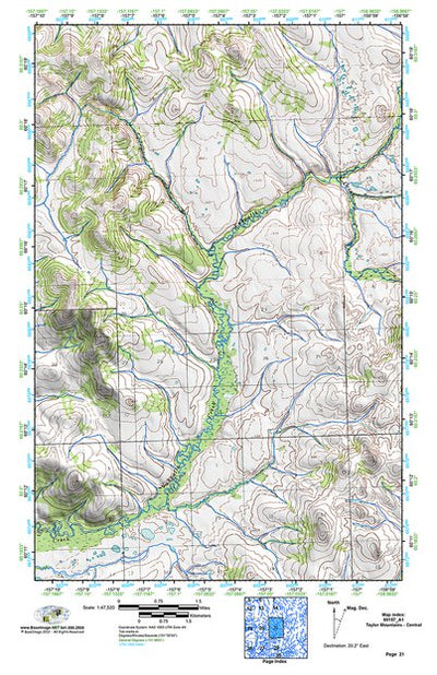(60157a1) Page 021 Taylor Mountains - Central Preview 1