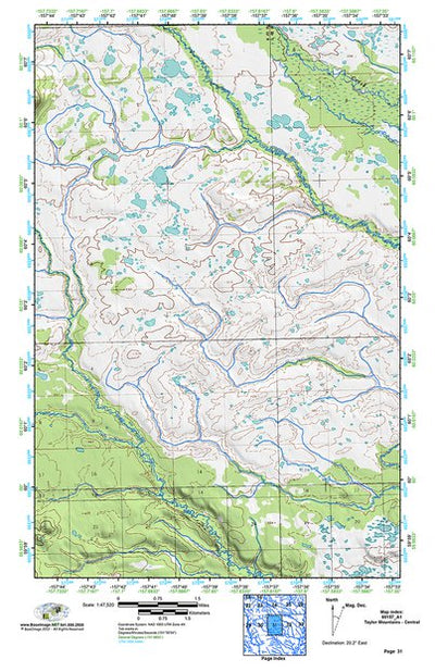 (60157a1) Page 031 Taylor Mountains - Central Preview 1