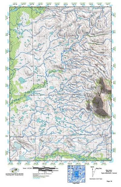 (60157a1) Page 034 Taylor Mountains - Central Preview 1