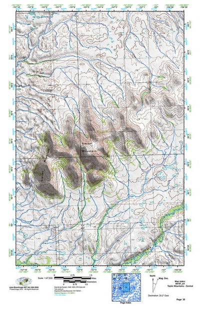 (60157a1) Page 035 Taylor Mountains - Central Preview 1