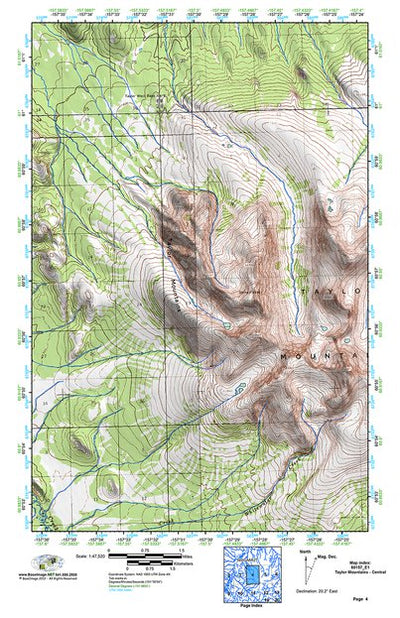 (60157e1) Page 004 Taylor Mountains - Central Preview 1