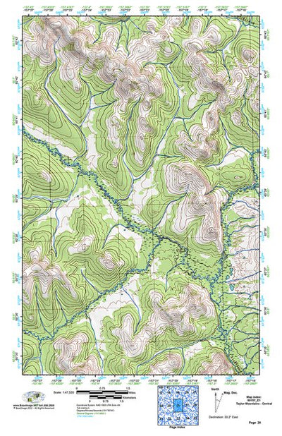 (60157e1) Page 026 Taylor Mountains - Central Preview 1