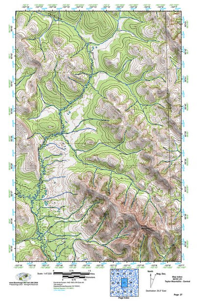 (60157e1) Page 027 Taylor Mountains - Central Preview 1
