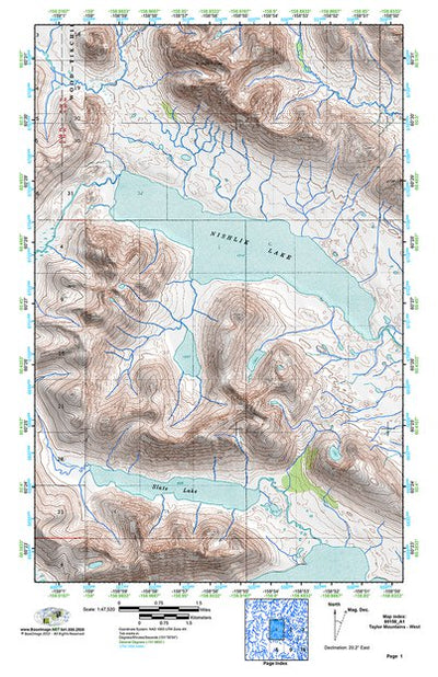 (60158a1) Page 001 Taylor Mountains - West Preview 1