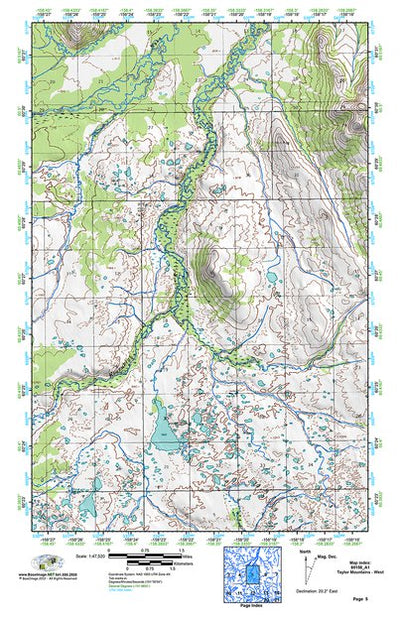 (60158a1) Page 005 Taylor Mountains - West Preview 1