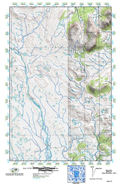 (60158a1) Page 010 Taylor Mountains - West Preview 1