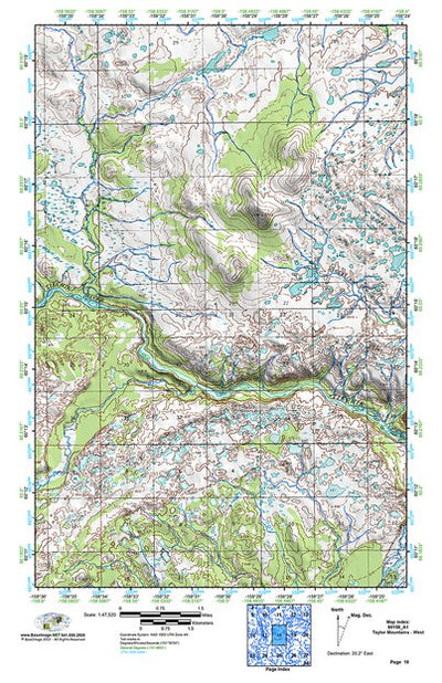 (60158a1) Page 018 Taylor Mountains - West Preview 1