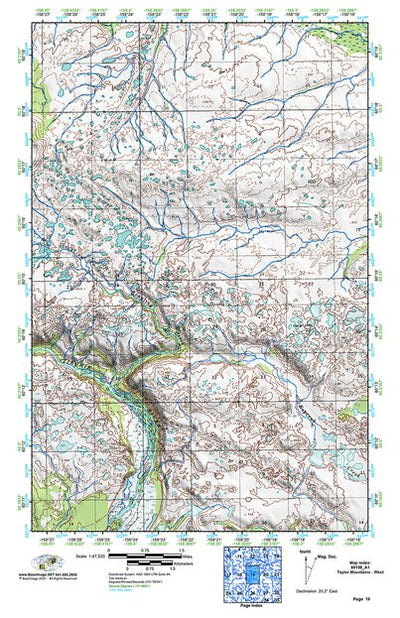 (60158a1) Page 019 Taylor Mountains - West Preview 1