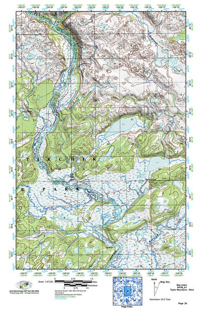 (60158a1) Page 026 Taylor Mountains - West Preview 1