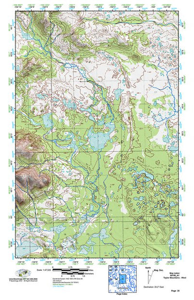 (60158a1) Page 035 Taylor Mountains - West Preview 1