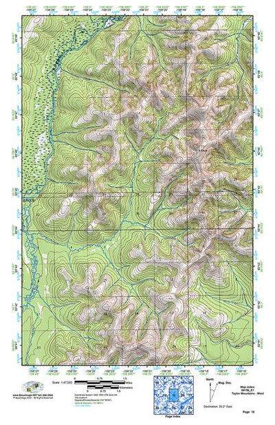 (60158e1) Page 019 Taylor Mountains - West Preview 1