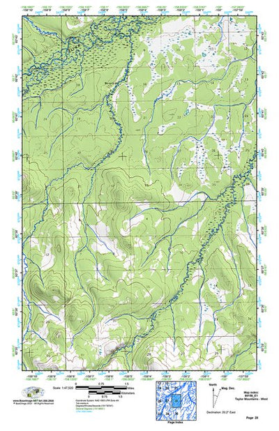 (60158e1) Page 028 Taylor Mountains - West Preview 1