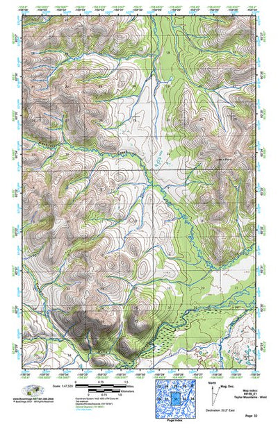 (60158e1) Page 032 Taylor Mountains - West Preview 1