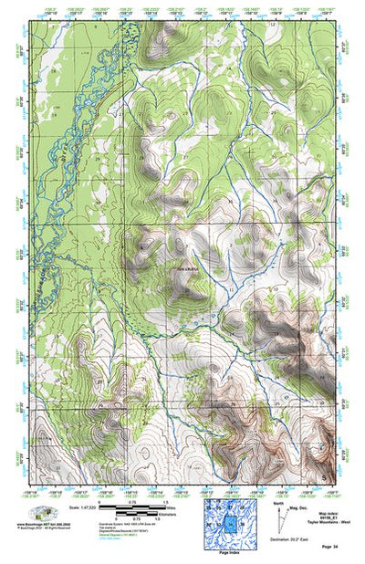 (60158e1) Page 034 Taylor Mountains - West Preview 1