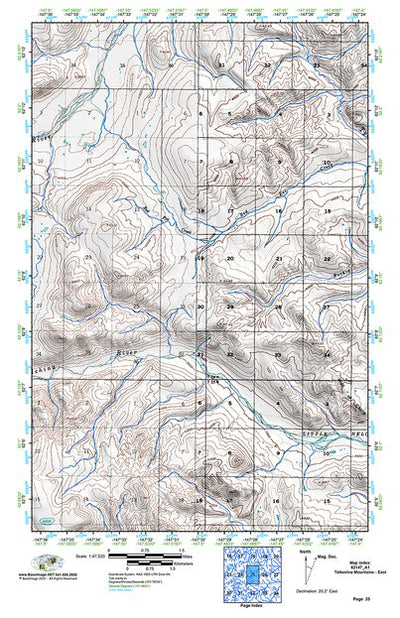 (62147a1) Page 025 Talkeetna Mountains - East Preview 1