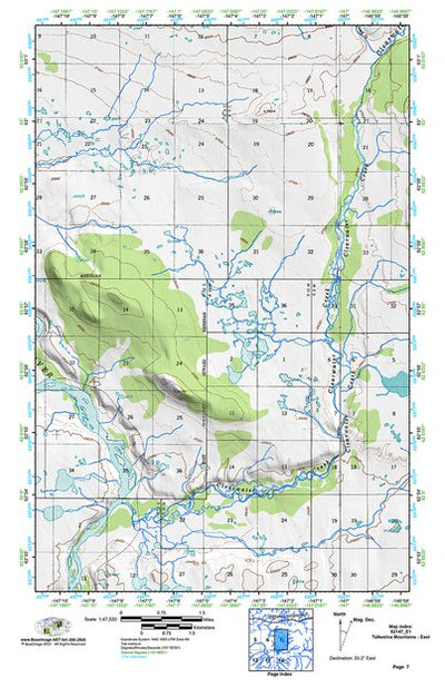 (62147e1) Page 007 Talkeetna Mountains - East Preview 1