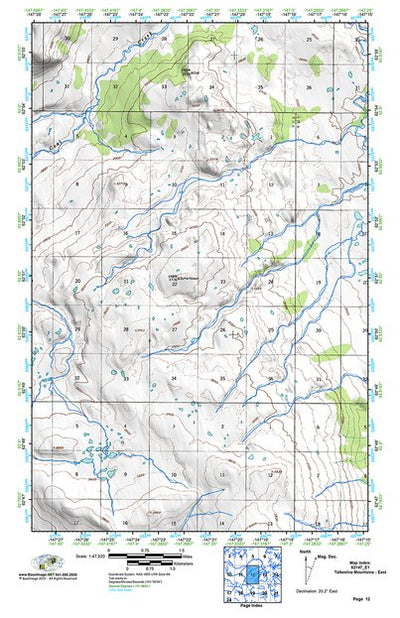 (62147e1) Page 012 Talkeetna Mountains - East Preview 1
