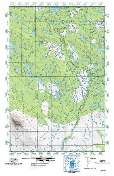 (62147e1) Page 034 Talkeetna Mountains - East Preview 1