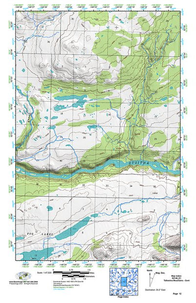 (62148e1) Page 012 Talkeetna Mountains - Cent Preview 1