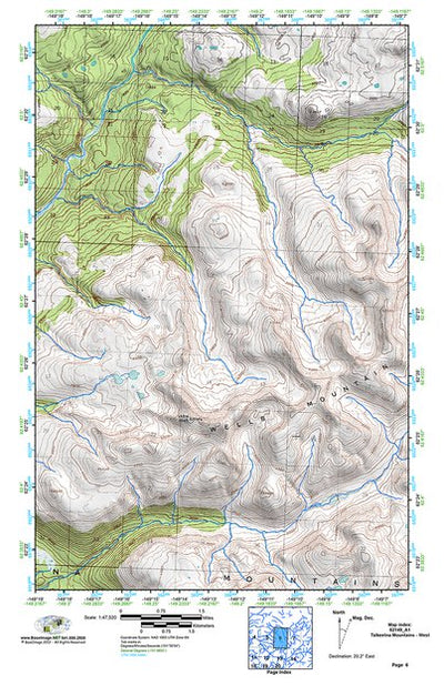 (62149a1) Page 006 Talkeetna Mountains - West Preview 1