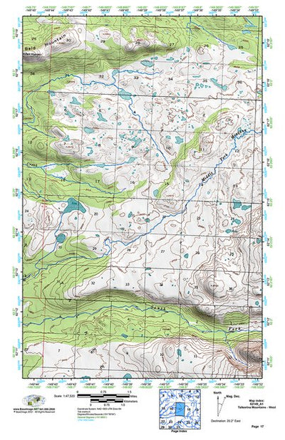 (62149a1) Page 017 Talkeetna Mountains - West Preview 1