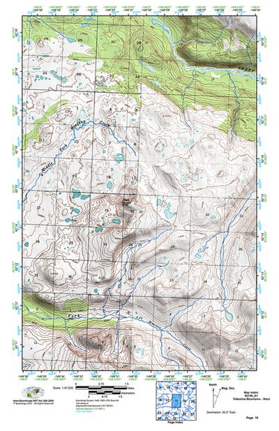 (62149a1) Page 018 Talkeetna Mountains - West Preview 1