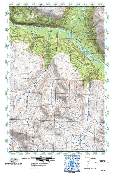 (62149a1) Page 019 Talkeetna Mountains - West Preview 1