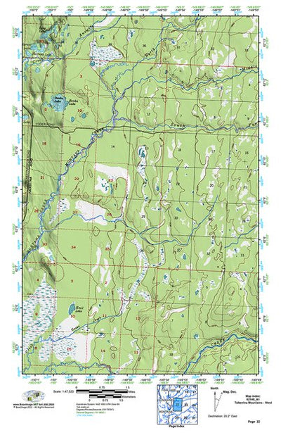 (62149a1) Page 022 Talkeetna Mountains - West Preview 1