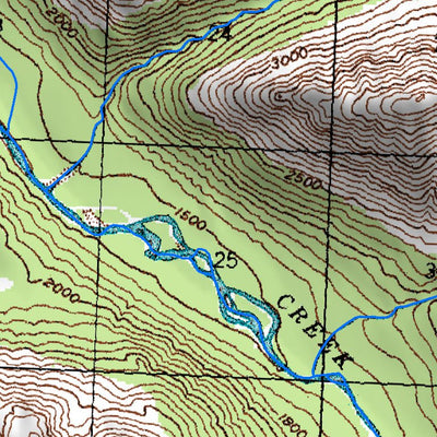 (62149a1) Page 025 Talkeetna Mountains - West Preview 3