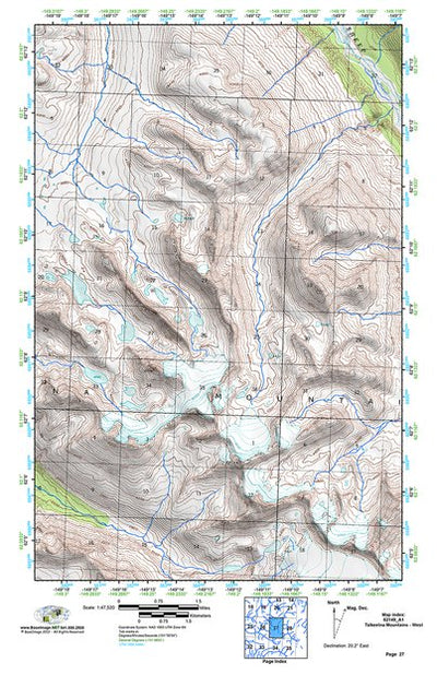 (62149a1) Page 027 Talkeetna Mountains - West Preview 1