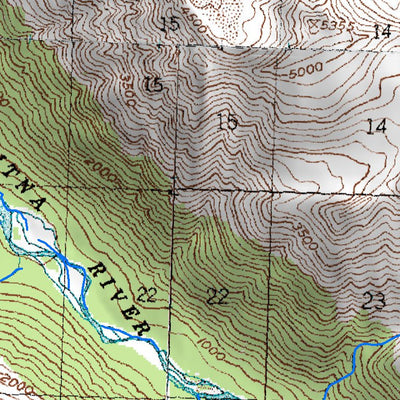 (62149a1) Page 034 Talkeetna Mountains - West Preview 3