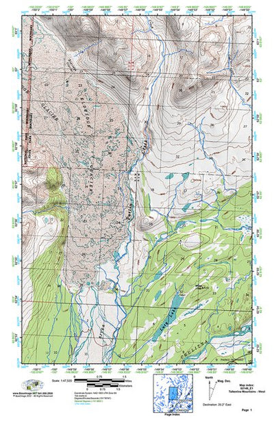 (62149e1) Page 001 Talkeetna Mountains - West Preview 1